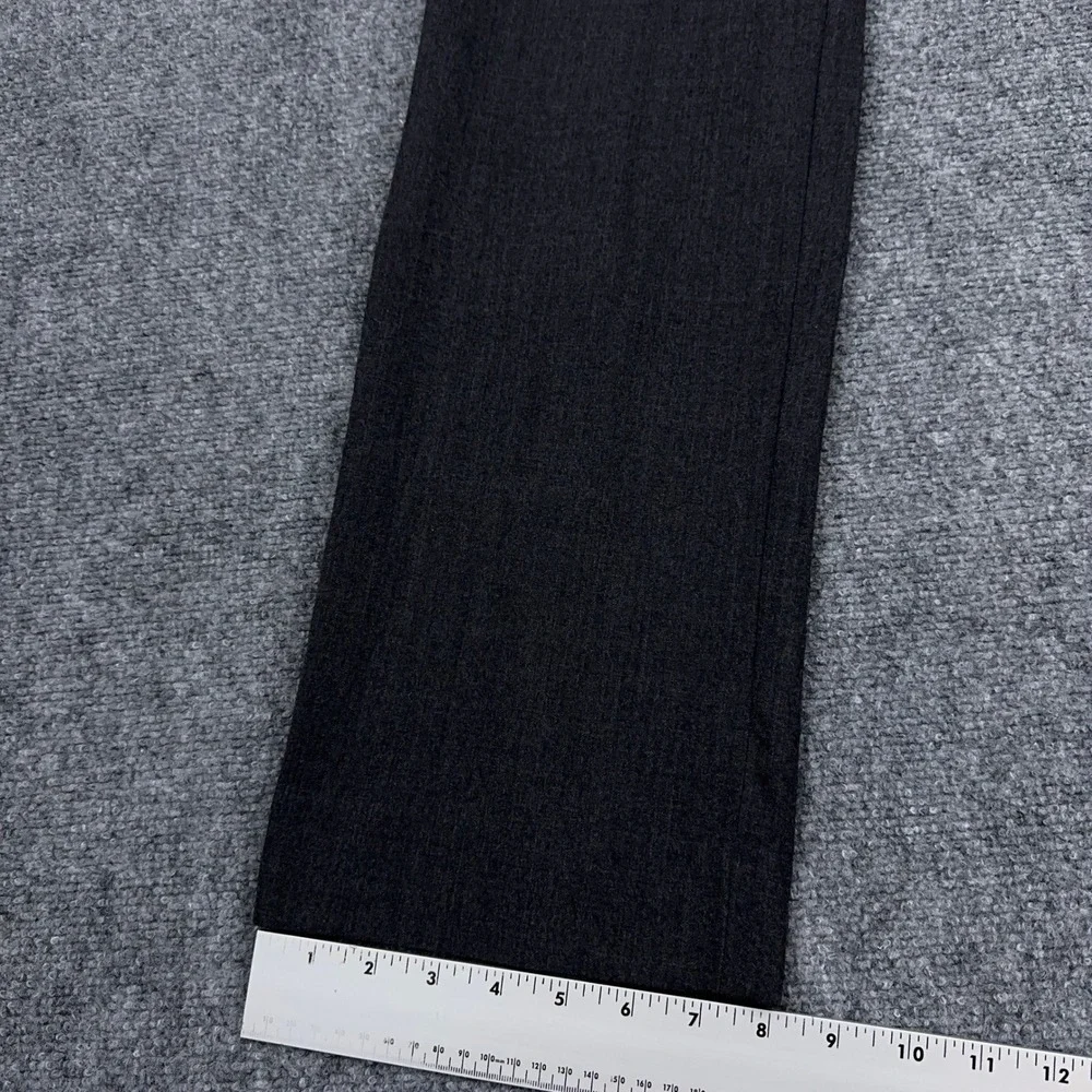 Banana Republic Dress Pants Mens 33x32 Grey Tailored Slim Fit Stretch Wool Blend